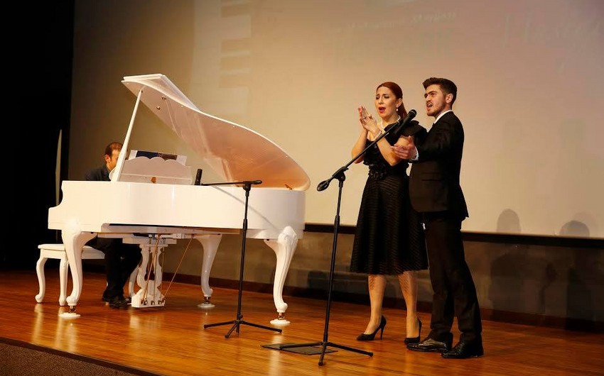 Fidan Haciyeva tələbələri ilə birgə konsert verib