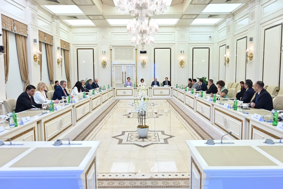 Sahibə Qafarova Ombudsmanların Beynəlxalq Simpoziumunun iştirakçıları ilə görüşüb