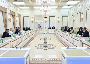 Sahibə Qafarova Ombudsmanların Beynəlxalq Simpoziumunun iştirakçıları ilə görüşüb