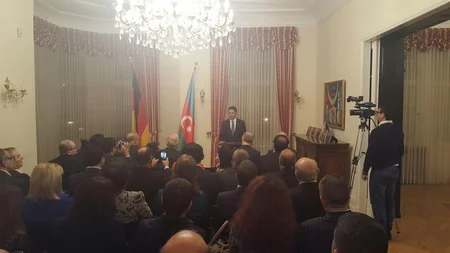 Heydər Əliyevin xatirəsi Almaniyada yad edilib - FOTO