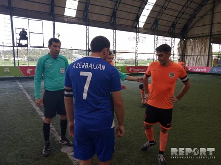 Vəkillər arasında beynəlxalq futbol turnirinin qalibi Azərbaycan 1 komandası olub - FOTO - VİDEO