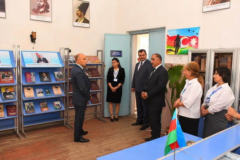 Nazir Göyçayda mədəniyyət müəssisələrinin fəaliyyəti ilə tanış olub