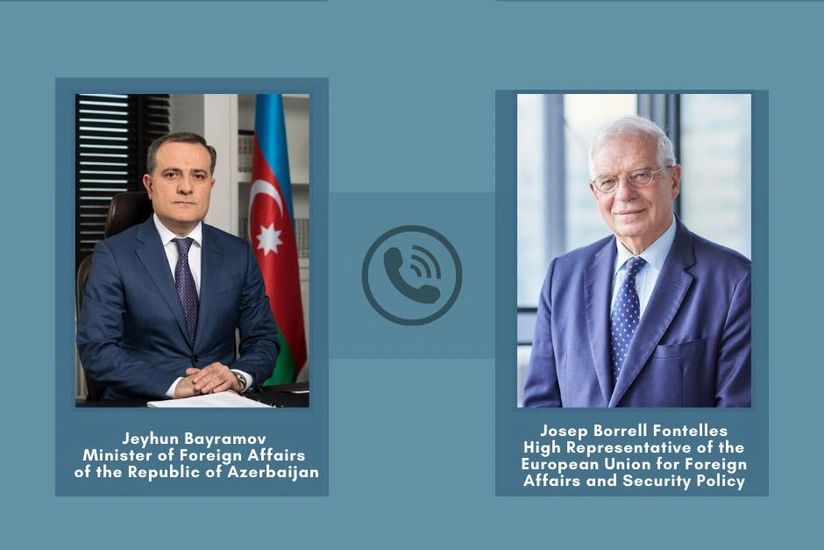 EU High Representative phones Jeyhun Bayramov