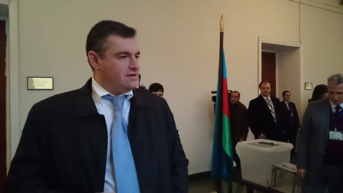 Leonid Slutski: DTHİB tərəfindən belə bəyanatlar Azərbaycanın imicinə heç cür təsir etməyəcək