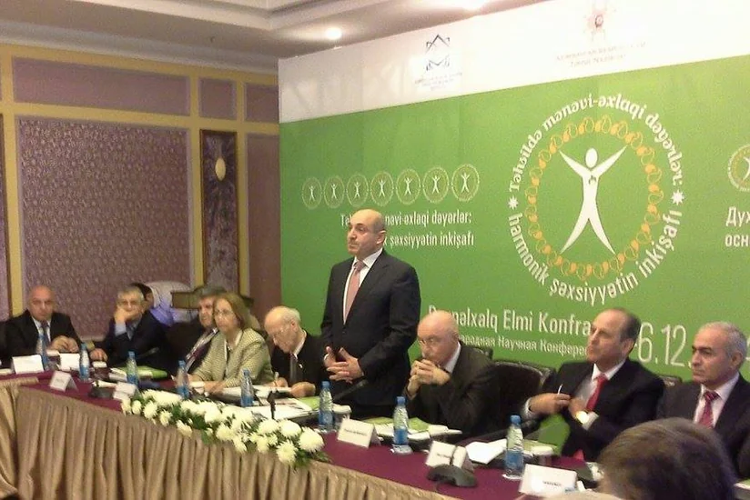 “Təhsildə mənəvi-əxlaqi dəyərlər: harmonik şəxsiyyətin formalaşması” mövzusunda beynəlxalq elmi konfrans keçirilib
