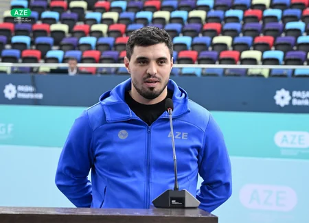 Fərid Qayıbov beynəlxalq yarışlarda fərqlənən idmançılar və məşqçilərlə görüşüb
