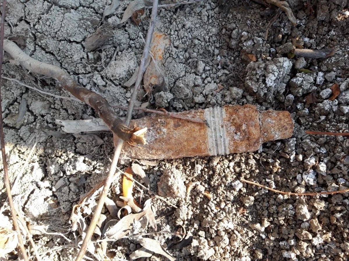 Füzulidə top mərmisi tapılıb