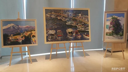 YAP-da ümummilli lider Heydər Əliyevin anadan olmasının 96-cı ildönümü münasibətilə sərgi açılıb