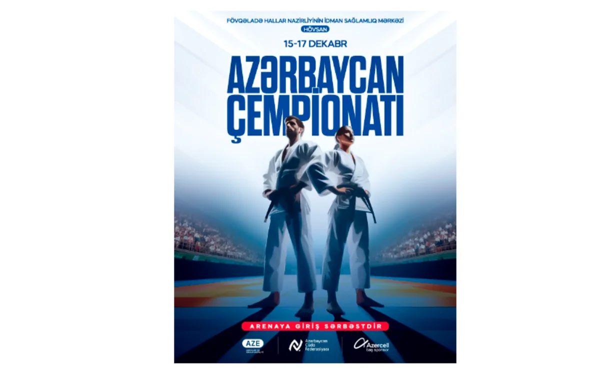 Qadınlar və kişilər arasında cüdo üzrə Azərbaycan çempionatı keçiriləcək