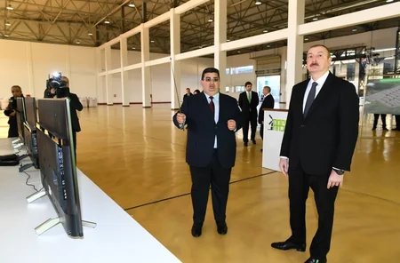 Prezident Ağstafa Aqrar Sənaye Kompleksinin açılışında iştirak edib - YENİLƏNİB