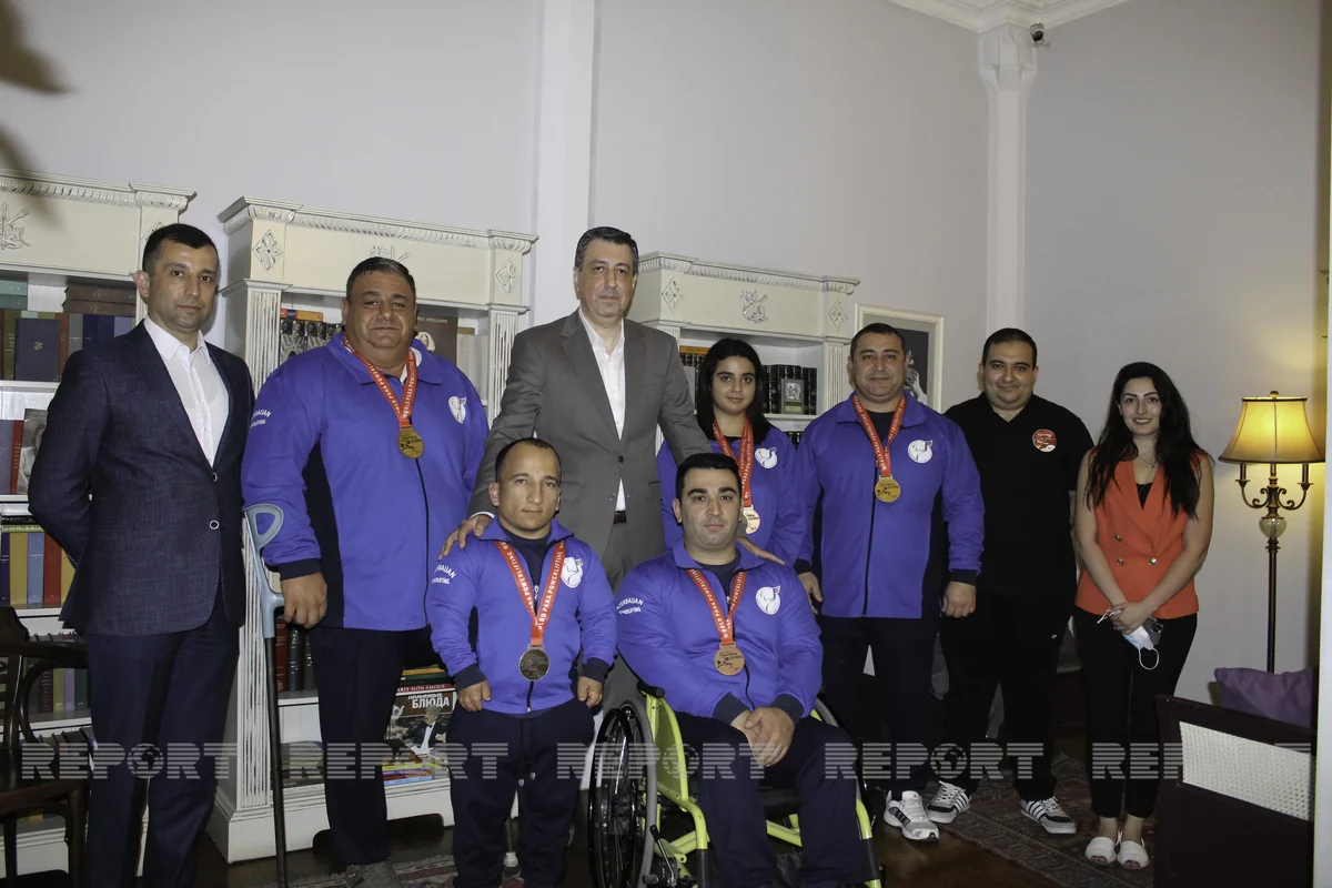 Paralimpiyaçılarımız Dünya Kubokunu 3-ü qızıl olmaqla, 5 medalla başa vurdular