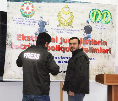 Azərbaycanda hərbi sahədən yazan jurnalistlər üçün təlimlər başlayır