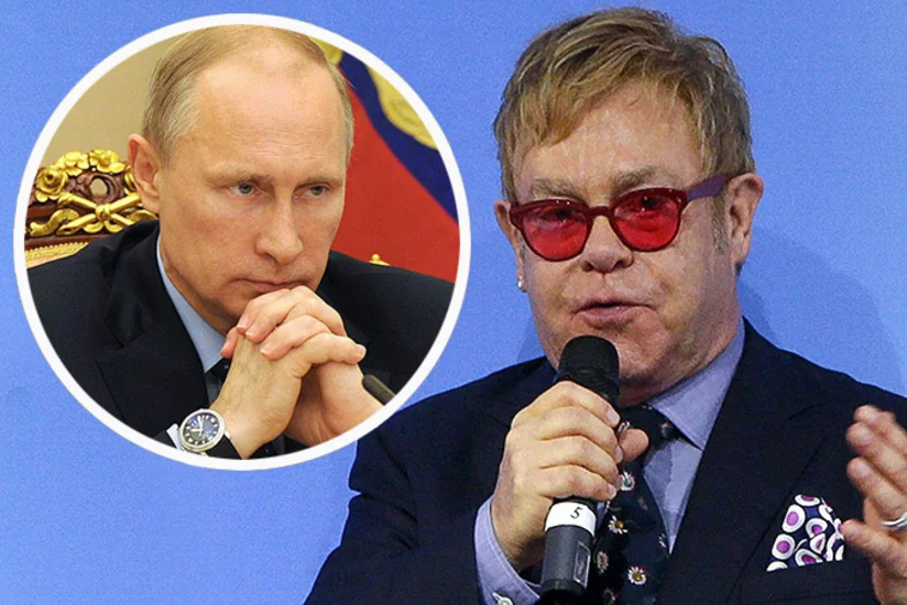 ​Rusiya prezidenti britaniyalı müğənni Elton Cona zəng edib