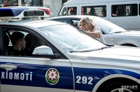 Yol polisi Xətai rayonunda profilaktik-maarifləndirmə tədbirləri keçirib - FOTOLAR - VİDEO - YENİLƏNİB
