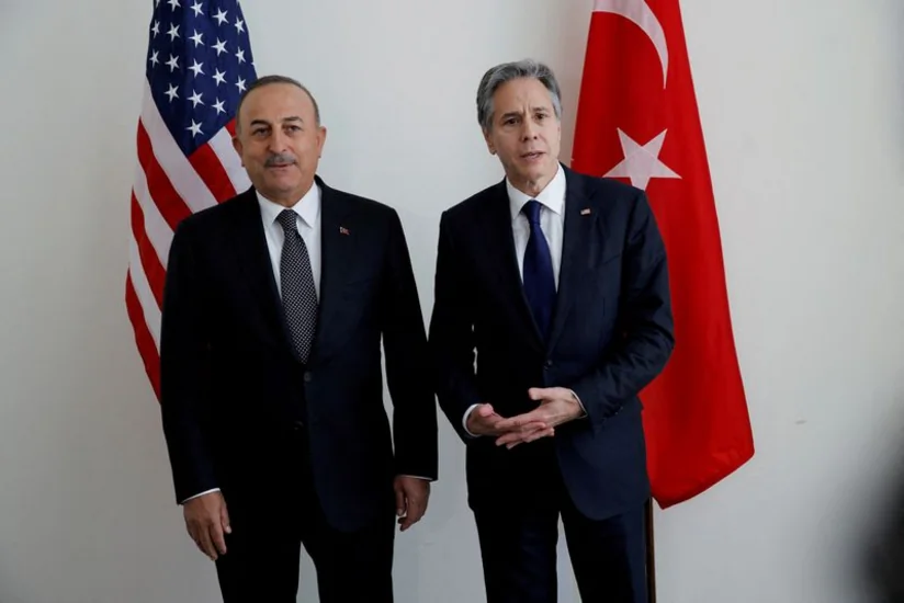Blinkenlə Çavuşoğlu arasında telefon danışığı olub 