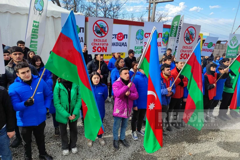 Экоакция на дороге Ханкенди-Лачын: Требования участников остаются неизменными