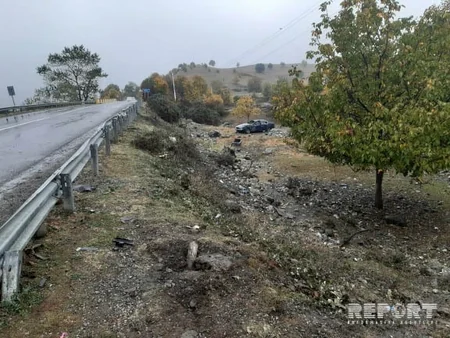 В Исмаиллы автомобиль упал в реку, водитель погиб - ФОТО - ВИДЕО