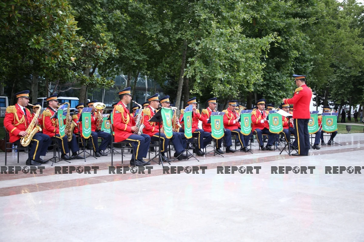 Bakıda hərbi orkestrlərin çıxışları maraqla qarşılanıb