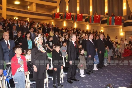 Gəncədə 23 Aprel – Milli Suverenlik və Uşaq Bayramı qeyd olunub