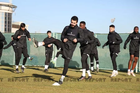 Neftçi növbəti məşqinə itkilərlə çıxıb