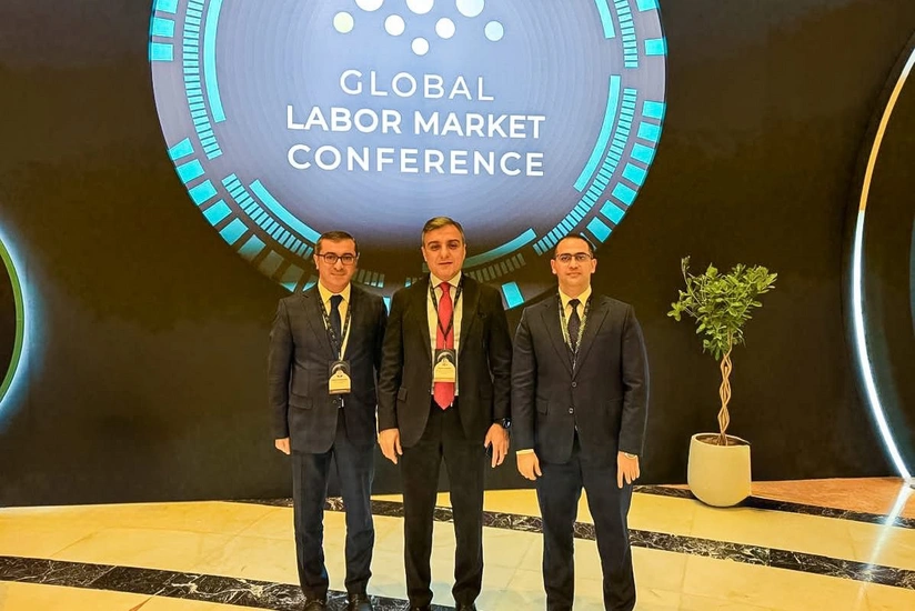 Azərbaycan nümayəndə heyəti Beynəlxalq Qlobal Əmək Bazarı Konfransında iştirak edib