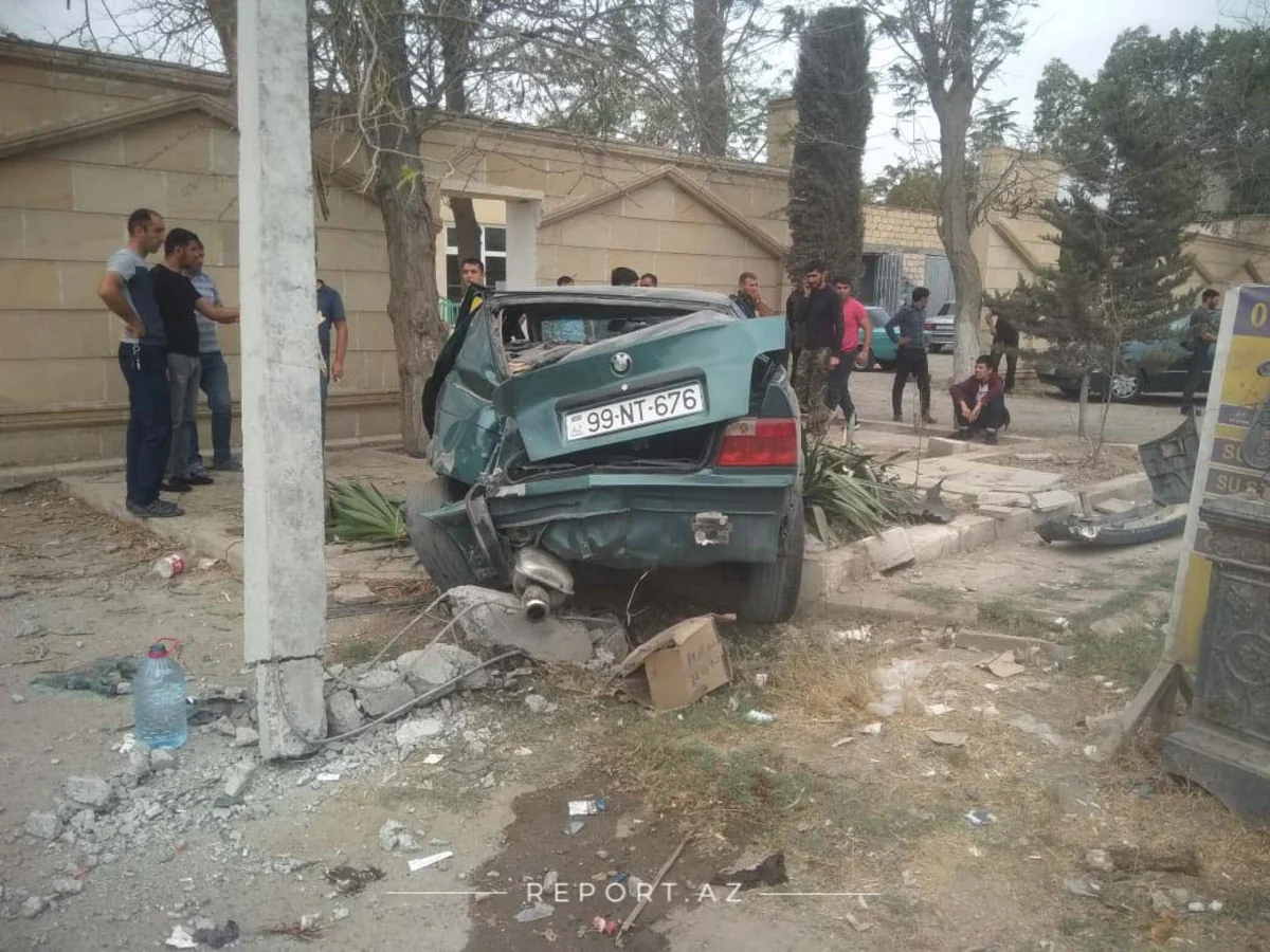 Salyanda yol qəzası olub, xəsarət alanlar var