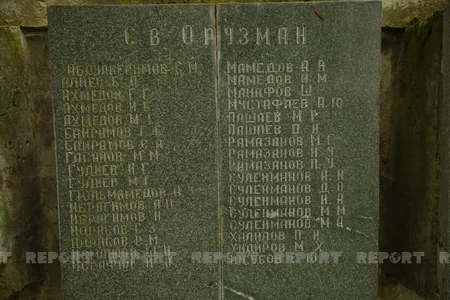 Gürcüstanda azərbaycanlıların xatirəsinə etinasızlıq: Memorial abidə baxımsızlıqdan dağılıb