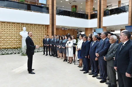 ​Bərdə rayonunda bir sıra obyektlərin açılışı olub
