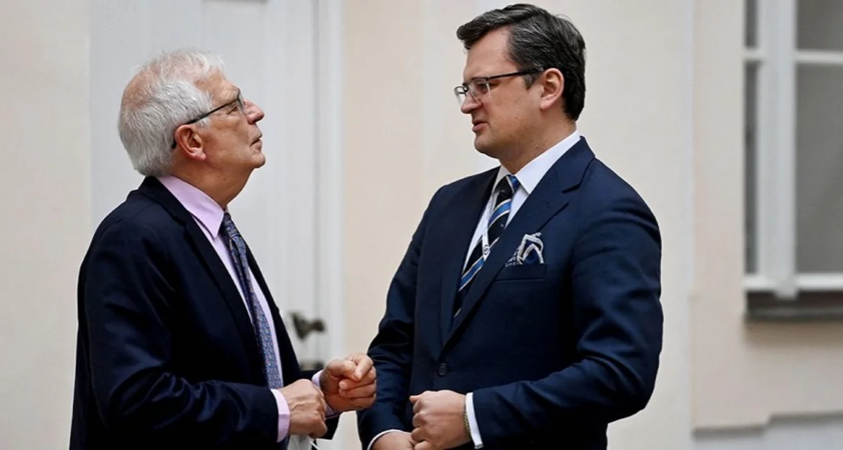 Borel Kuleba ilə Ukraynaya yardımı müzakirə edib