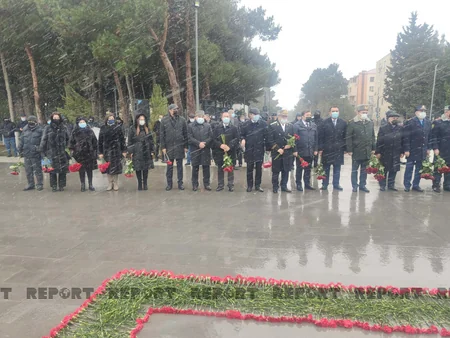 Sumqayıtda 20 Yanvar faciəsinin ildönümü ilə bağlı tədbir keçirilib