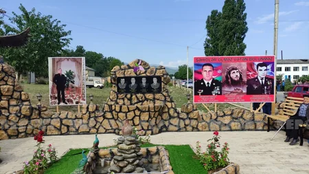 Qubada Şəhidlər xatirə-kompleksinin açılışı olub