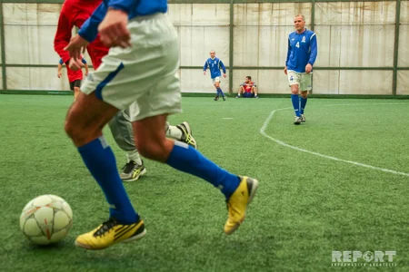 Futbol veteranları və tanınmış idmançılar arasında yoldaşlıq görüşü keçirilib - FOTO