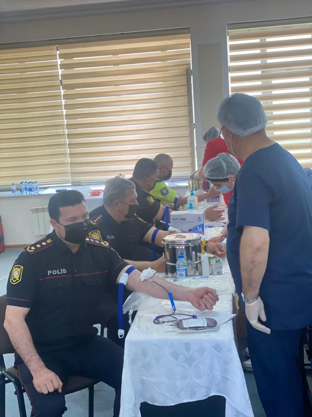 DYP əməkdaşları qanvermə aksiyasında iştirak edib