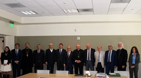 Mübariz Qurbanlı ABŞ Yepiskoplar Konfransının vitse-prezidenti ilə görüşüb