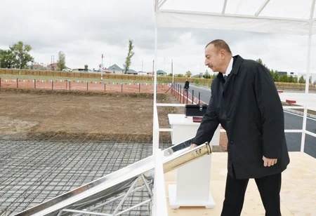 President Ilham Aliyev opened “Modern” furniture factory in Aghstafa