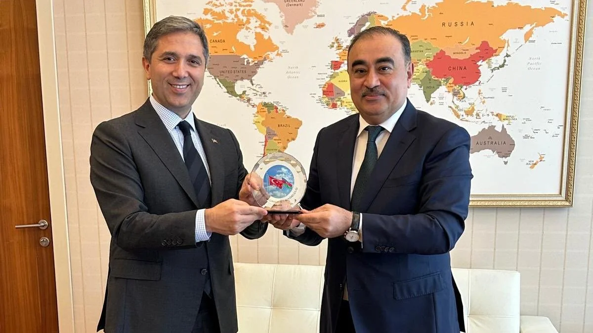 Azərbaycan səfiri AK Partiyanın sədr müavini ilə görüşüb