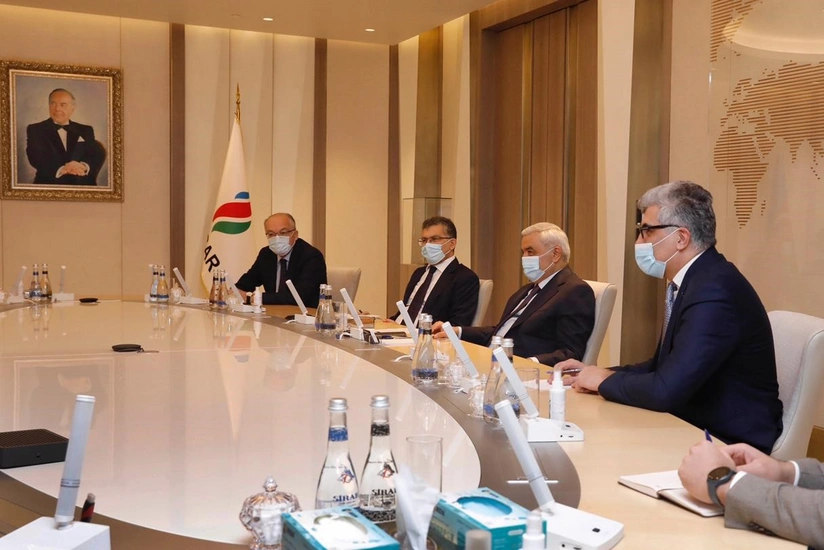 TOTAL-ın Xəzər və Cənubi Avropa üzrə yeni vitse-prezidenti SOCAR-a təqdim olundu