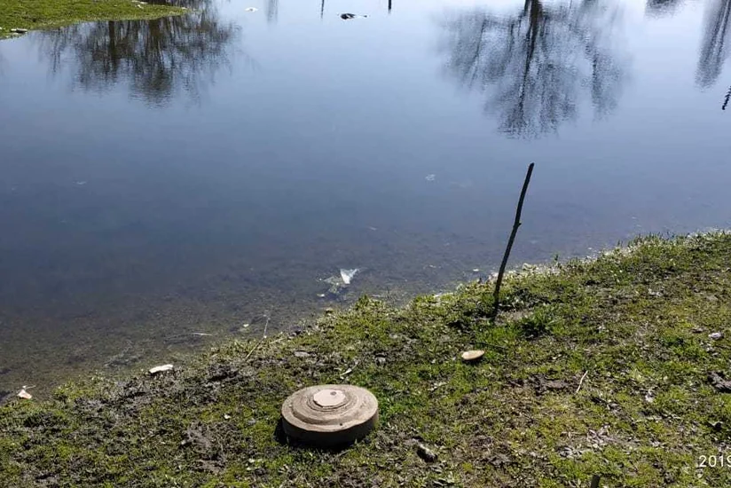 Astarada 15 ədəd təlim məqsədli tank əleyhinə mina tapılıb