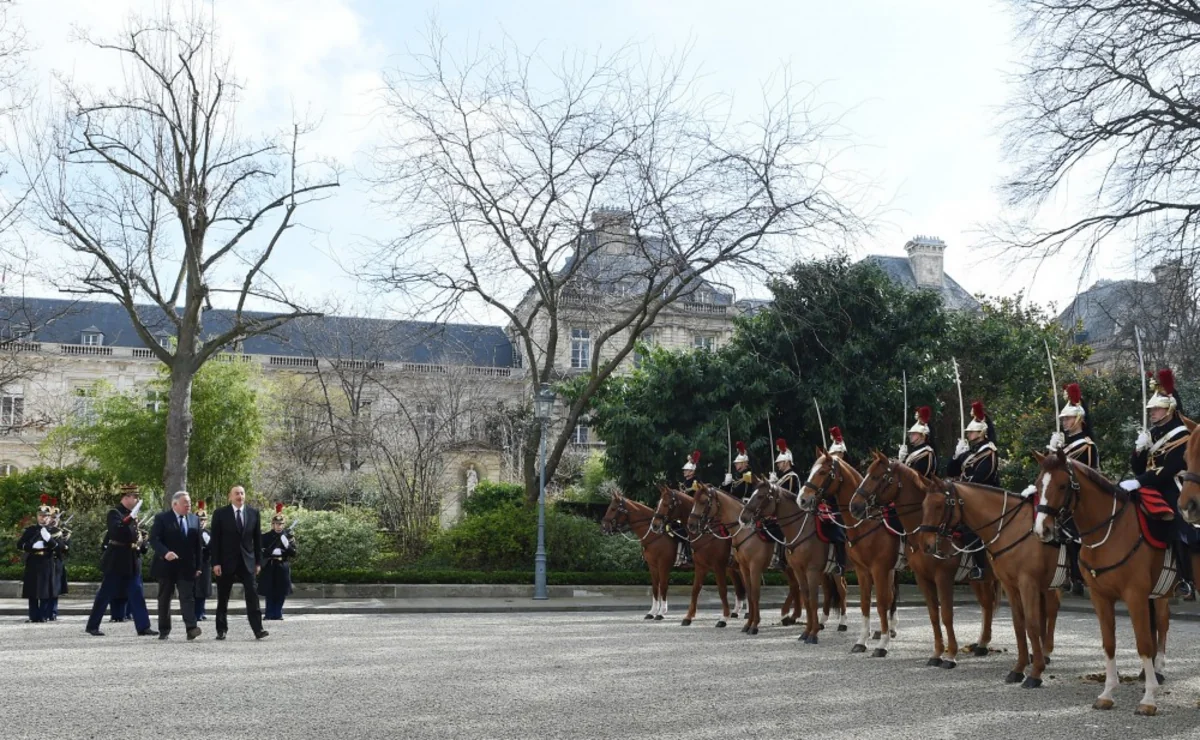 Azərbaycan Prezidenti Fransa Senatının sədri ilə görüşüb - YENİLƏNİB
