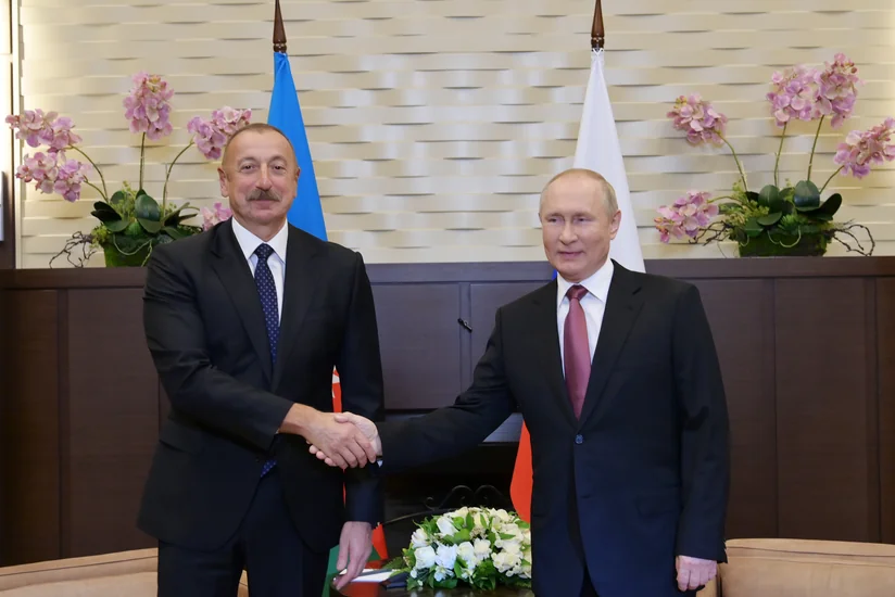 Vladimir Putin Azərbaycan Prezidentinin liderlik xüsusiyyətlərini yüksək qiymətləndirib