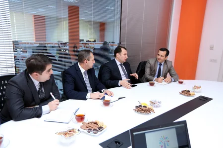 İqtisadiyyat nazirinin müavini BBF-in fəaliyyəti ilə tanış olub