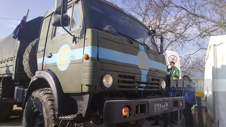 Russian peacekeepers' eleven vehicles pass freely in both directions through Khankandi-Lachin road again -VIDEO - UPDATED