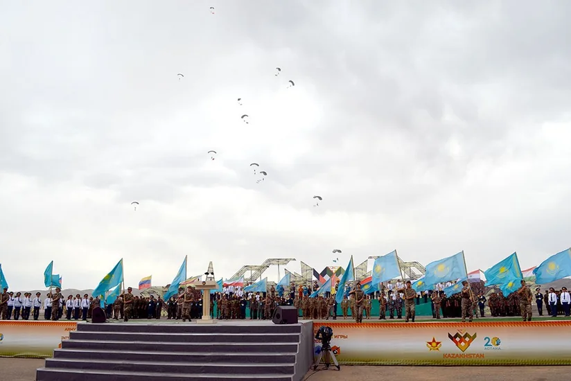 Azerbaijani servicemen took part in the opening ceremony of the Masters of artillery fire contest  VIDEO