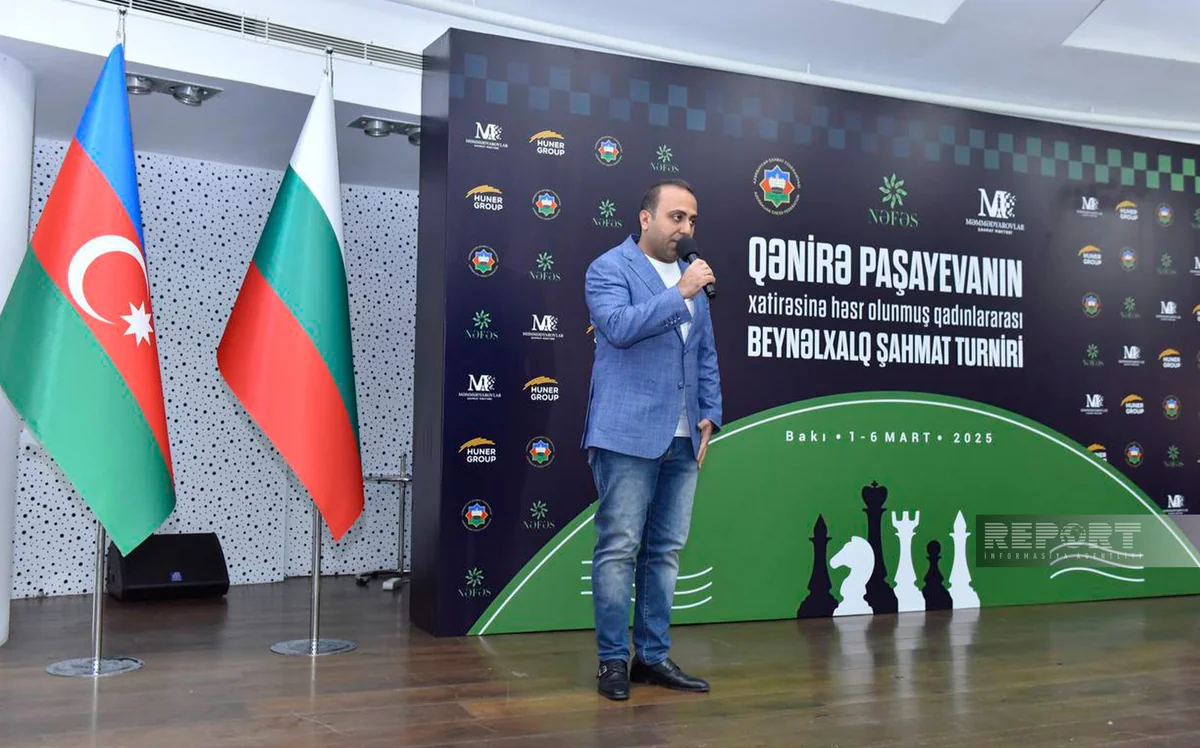 Qənirə Paşayevanın xatirəsinə həsr olunan beynəlxalq şahmat turnirinin açılışı olub