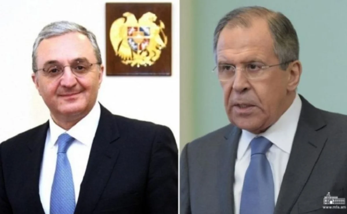 В Москве проходит встреча глав МИД России и Армении