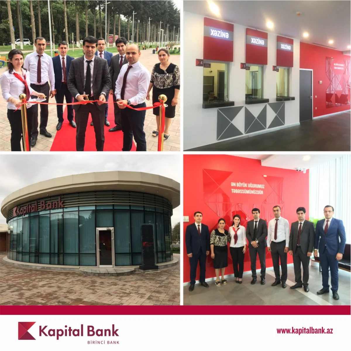 Kapital Bank bölgədə yeni şöbəsini istifadəyə verib
