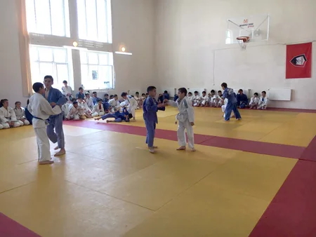 Azərbaycan Cüdo Federasiyasının rəsmiləri Qəbələdə görüş keçiriblər