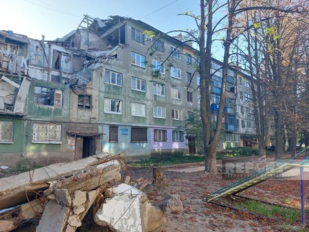 Lyman city after liberation by Ukrainian army - PHOTOS