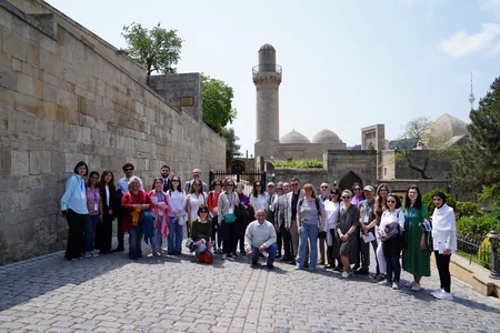 UNESCO yanında Beynəlxalq Şuranın nümayəndələri İçərişəhəri ziyarət ediblər
