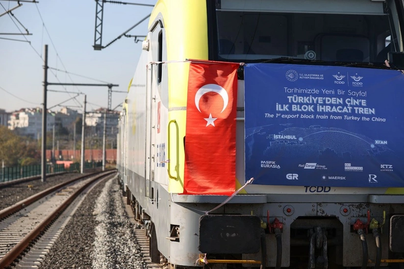 Türkiyənin Azərbaycan ərazisindən keçmiş ilk ixrac qatarı Çinə çatıb
